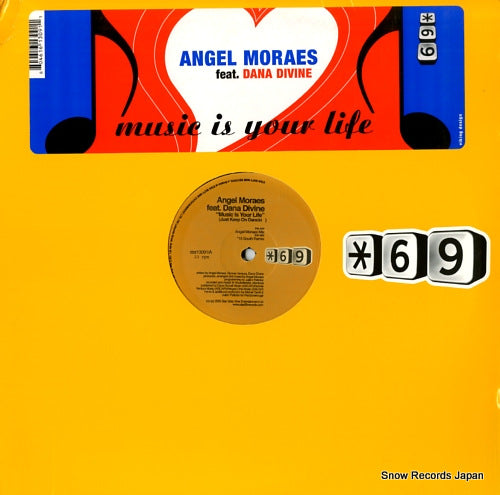 MORAES, ANGEL music is your life(just keep on dancin) STAR13091
