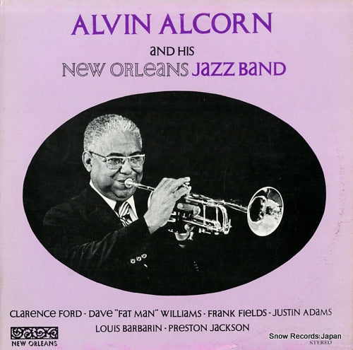 ALCORN, ALVIN alvin alcorn and his new orleans jazz band NOR7205