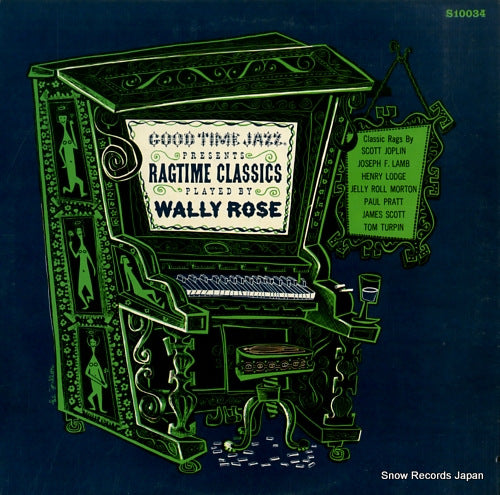 ROSE, WALLY ragtime classics S10034