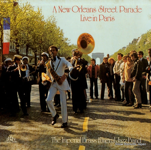 IMPERIAL BRASS FUNERAL JAZZ BAND, THE a new orleans street parade live in paris SCR1034
