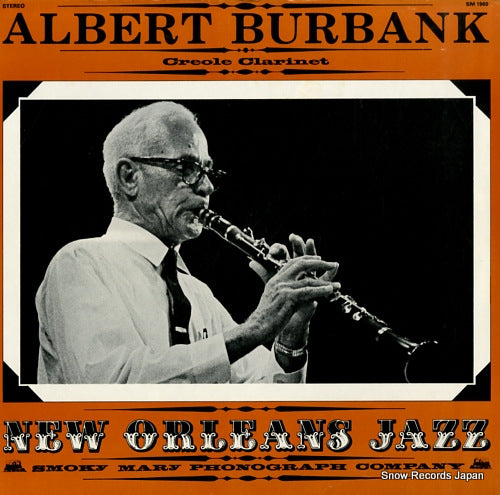 BURBANK, ALBERT creole clarinet SM1969