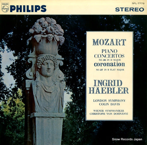 HAEBLER, INGRID mozart; piano concertos no.26 coronation & 27 SFL-7773