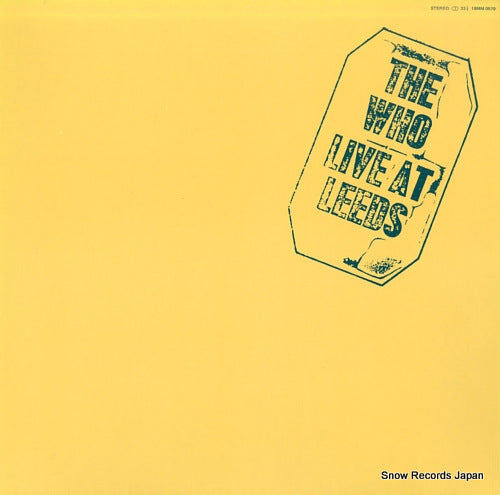 WHO, THE live at leeds 18MM0579