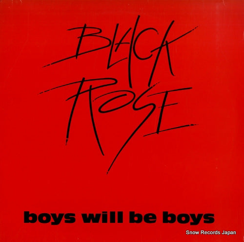 BLACK ROSE boys will be boys BULP3