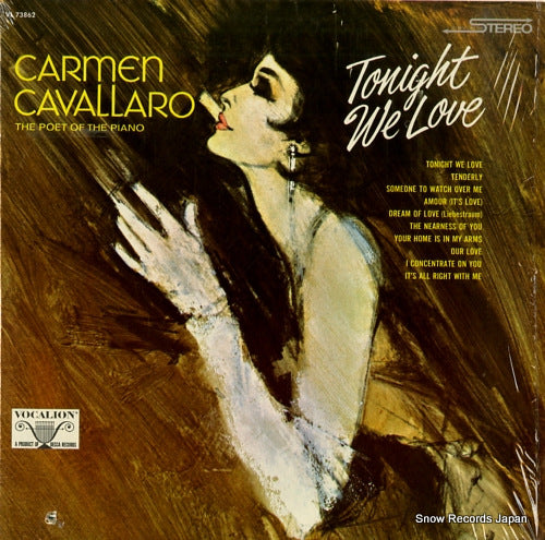 CAVALLARO, CARMEN tonight we love VL73862