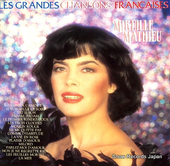 MATHIEU, MIREILLE les grandes chansons francaises 206087