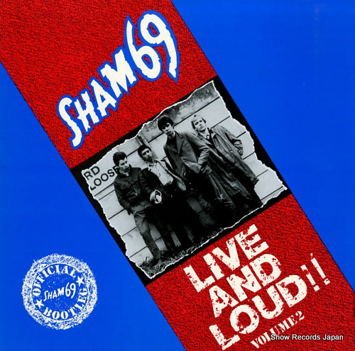 SHAM 69 live and loud vol.2 LINKLP025