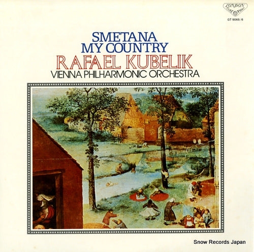 KUBELIK, RAFAEL smetana; my country GT9065/6
