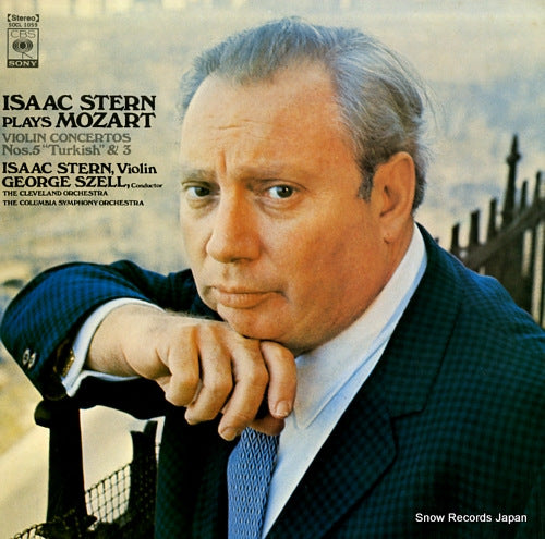 STERN, ISAAC mozart; violin concertos nos.5 "turkish" & 3 SOCL1059