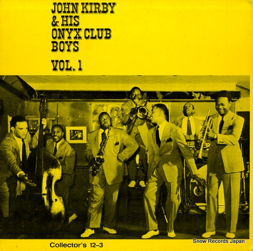 KIRBY, JOHN john kirby & his onyx club boys vol.1 12-3/5001