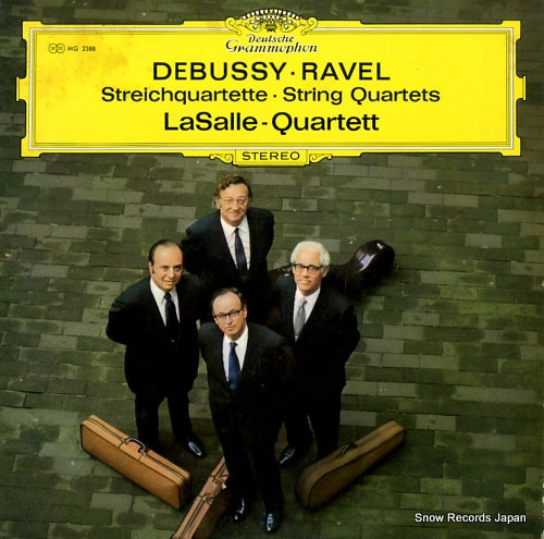 LASALLE QUARTETT debussy, ravel; string quartets MG2388