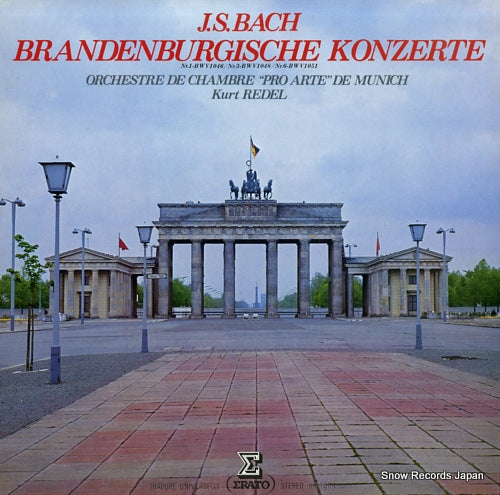 REDEL, KURT bach; brandenburgische konzerte nr.1, 3, 6 REL-1004