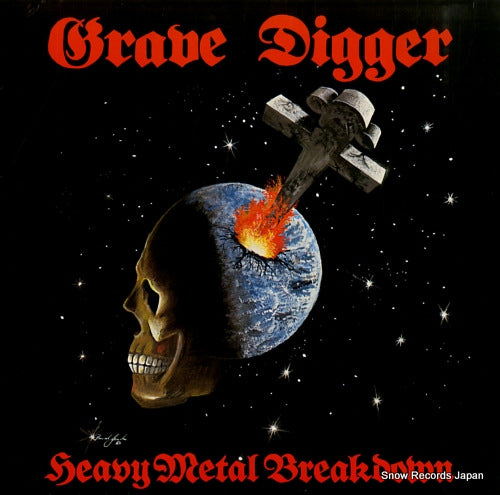 GRAVE DIGGER heavy metal breakdown N007/08-1670