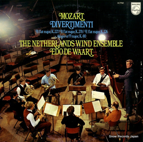 WAART, EDO DE mozart; divertimenti k.227/k.270/k.226 X-7741