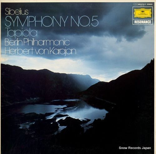KARAJAN, HERBERT VON sibelius; symphony no.5 MGX7017