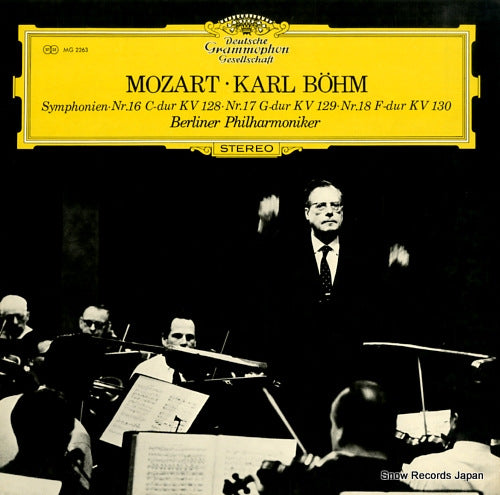 BOHM, KARL mozart; symphonien nr.16, 17, 18 MG2263