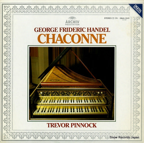PINNOCK, TREVOR handel; chaconne 28MA0045