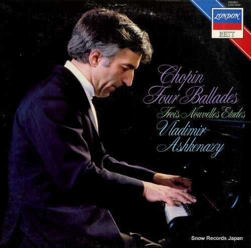 ASHKENAZY, VLADIMIR chopin; four ballades L25C-3042