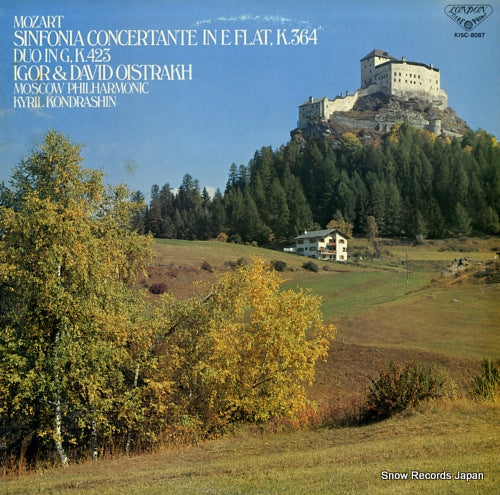 OISTRAKH, IGOR AND DAVID mozart; sinfonia concertante in e flat, k.364 K15C-8087