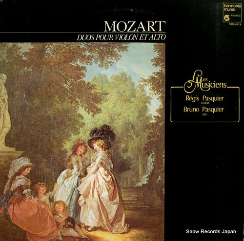 LES MUSICIENS mozart; duos pour violon et alto VIC-4519