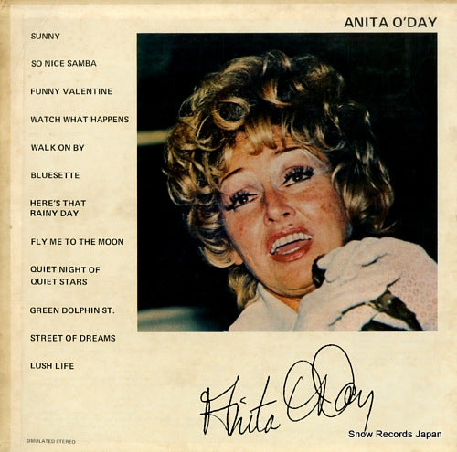 O'DAY, ANITA anita o'day AOD-1