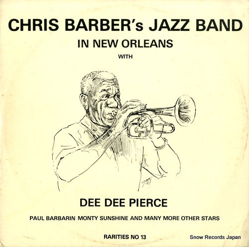 BARBER, CHRIS chris barber's jazz band in new orleans RARITIES13