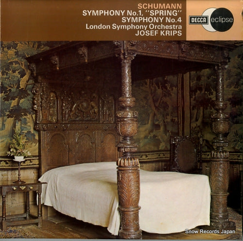 KRIPS, JOSEF schumann; symphony no.1 "spring" & no.4 ECS758