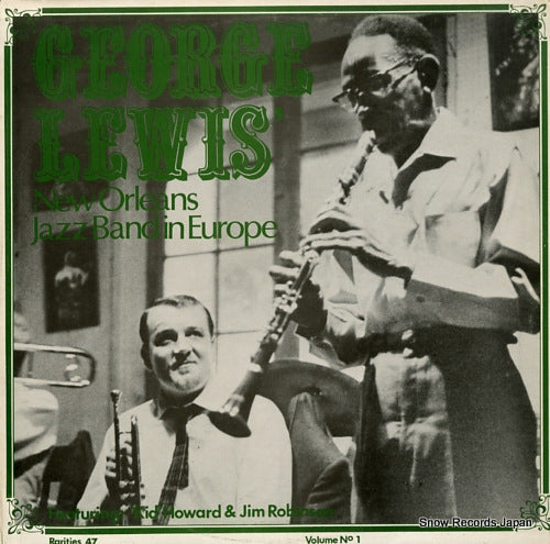 LEWIS, GEORGE george lewis in europe vol.1 "pied piper" RARITIES47