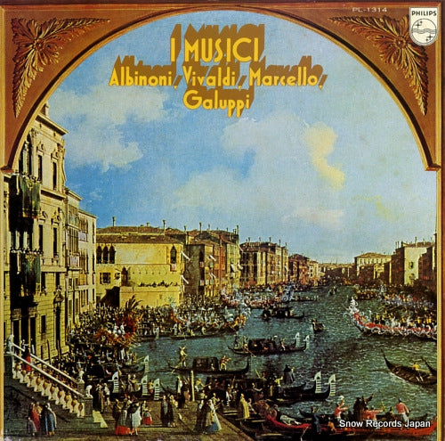 I MUSICI albinoni, vivaldi, marcello, galuppi PL-1314