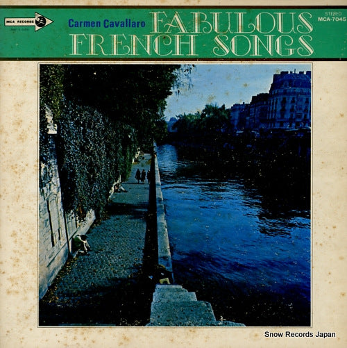 CAVALLARO, CARMEN fa bulous french songs MCA-7045