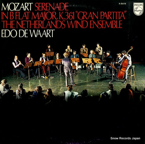 WAART, EDO DE mozart; serenade "gran partita" X-8618
