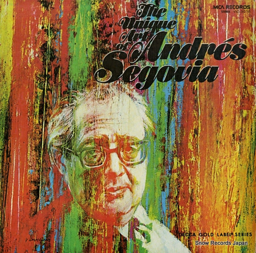 SEGOVIA, ANDRES the unique art of andres segovia VIC-3078