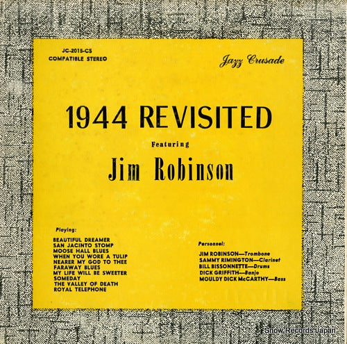 ROBINSON, JIM 1944 revisited JC-2015-CS