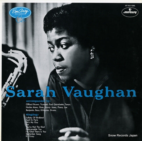 VAUGHAN, SARAH sarah vaughan BT-5310(M)