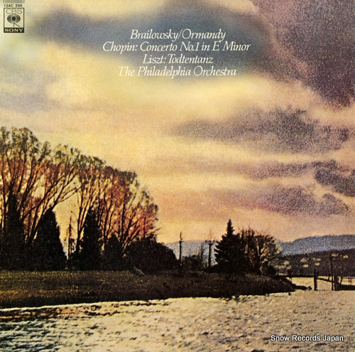 BRAILOWSKY, ALEXANDER chopin; concerto no.1 in e minor 13AC295