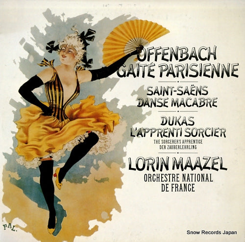 MAAZEL, LORIN offenbach; gaite parisienne 25AC1015