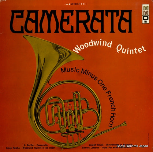 CAMERATA WOODWIND QUINTET music minus one french horn MMO155