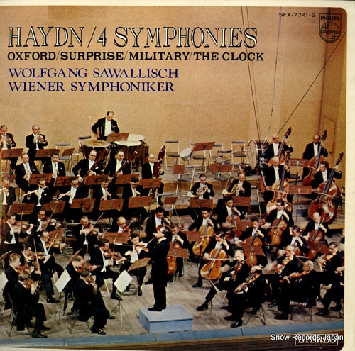 SAWALLISCH, WOLFGANG haydn; 4 symphonies SFX-7741-2