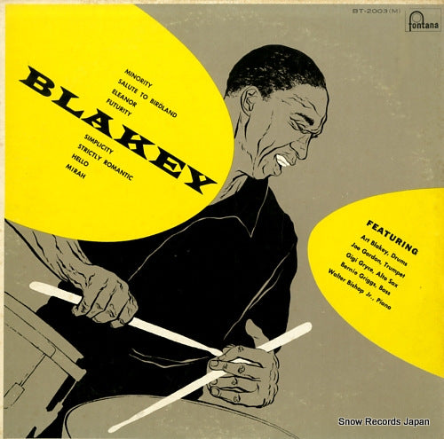 BLAKEY, ART blakey featuring art blakey BT-2003(M)
