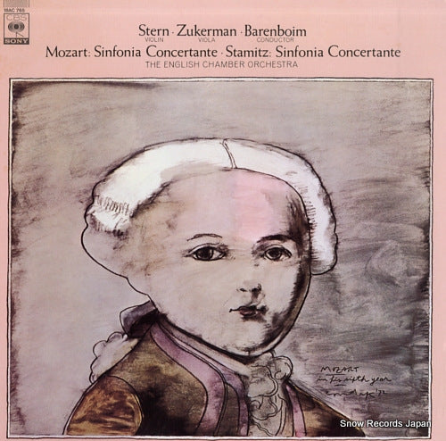 BARENBOIM, DANIEL mozart / stamitz; sinfonia concertante 18AC765