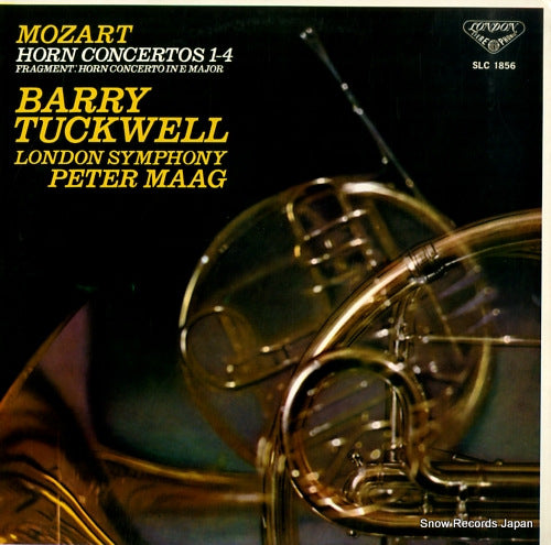 TUCKWELL, BARRY mozart; horn concertos 1-4 SLC1856