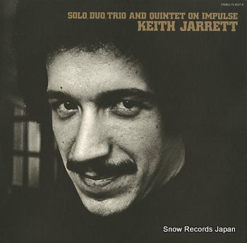 JARRETT, KEITH solo, duo, trio and quintet on impulse YS-8527-AI