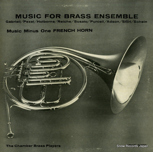 CHAMBER BRASS PLAYERS, THE music for brass ensemble MMO6002
