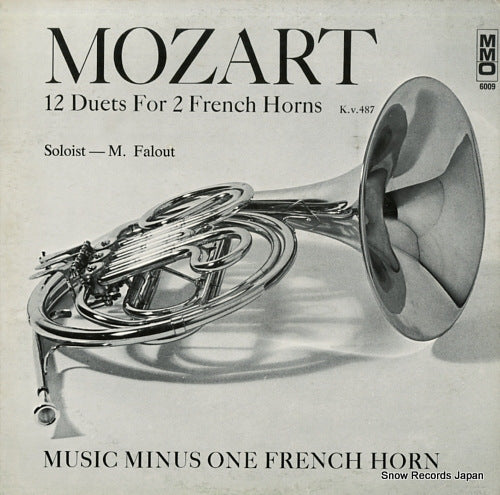 FALOUT, M. mozart; 12 duets for 2 french horns k.v.487 MMO6009