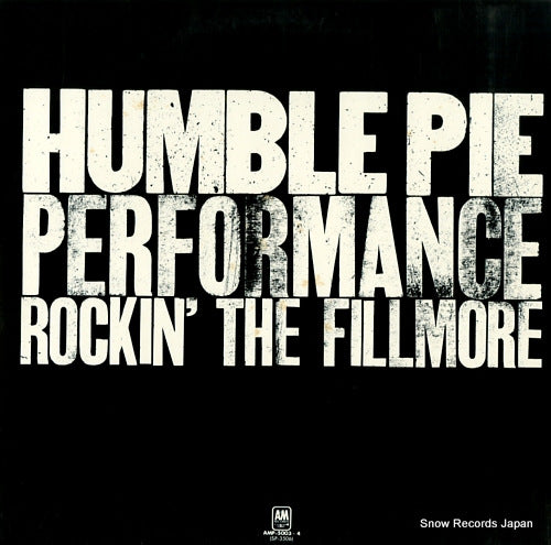 HUMBLE PIE performance rockin' the fillmore AMP-5003.4