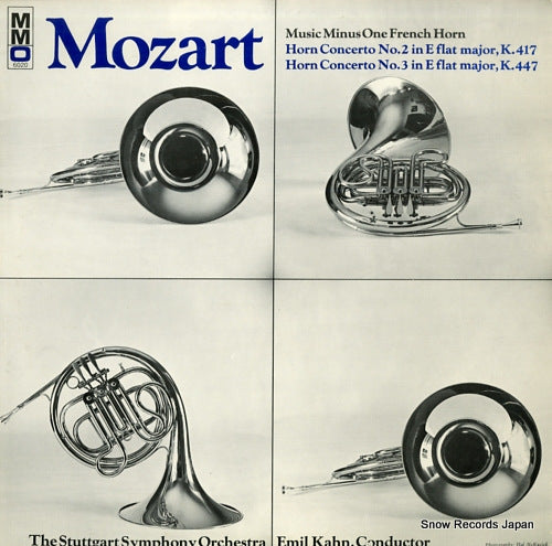 KAHN, EMIL mozart; horn concerto no.2 & 3 MMO6020