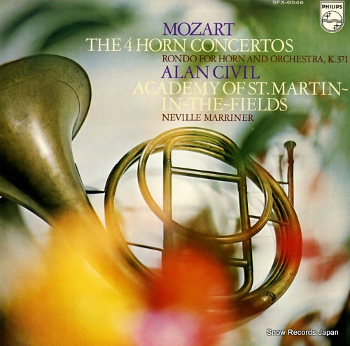 CIVIL, ALAN mozart; the 4 horn concertos SFX-8546