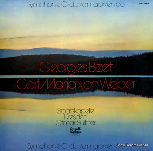 SUITNER, OTMAR bizet & weber; symphonie c-dur OQ-7249-K