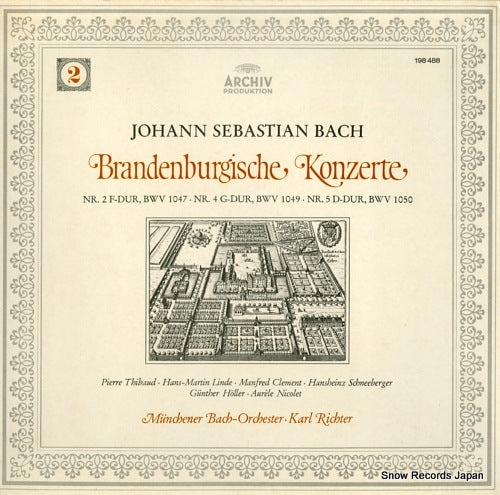 RICHTER, KARL bach; brandenburgische konzerte 198488
