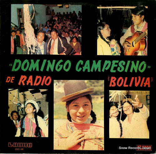 CAMPESINO, DOMINGO de radio bolivia LPLR/S-1180